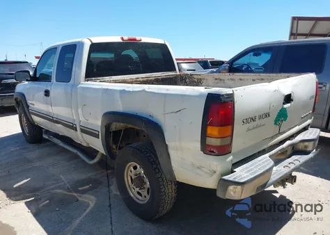 2001 Chevrolet Silverado 2500Hd Ls из США, поврежденный, VIN 1GCHC29U41E231001